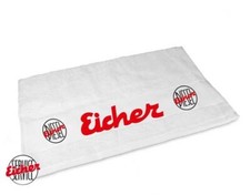 Handtuch weiß mit eicher - weiß,