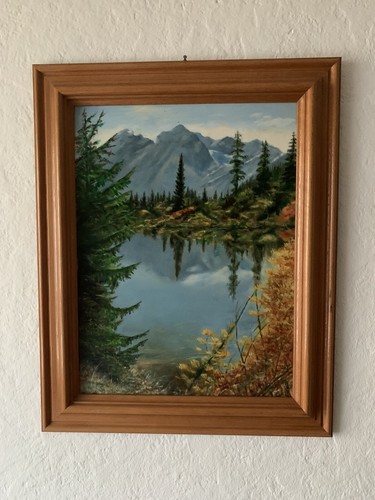 ölgemalde bild holz - Ölgemalde,