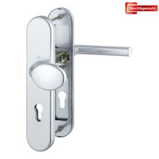 Hoppe Schutzgarnitur Wechselgarnitur Stockholm Alu F1 PZ 72mm Außenbeschlag