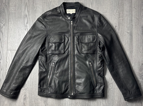 Reiss defender lederjacke - reiss,
