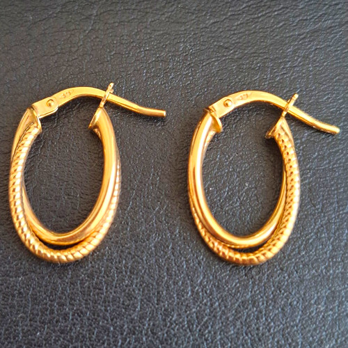 Revoni ohrringe creolen gold - ohrringe,