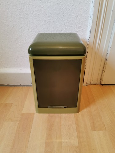 Vintage emsa 70er mülleimer - vintage,