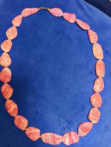 Rhodochrosit kette - rhodochrosit,