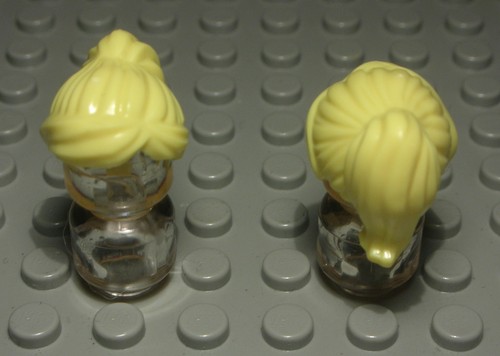 Lego figur zubehör haar - figur, blond
