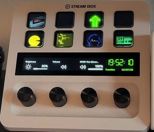 Elgato stream deck white - +,