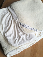Prolana Matratzenauflage für Kinder-/ Babybett 70x140cm, 100% reine Schafwolle