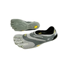 Vibram FiveFingers EL-X KNIT Grau Barfußschuhe Zehenschuhe Laufschuhe Flach 39