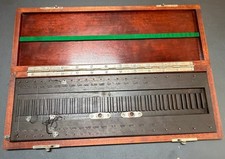 Holzkasten für Messstifte /