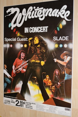 Whitesnake slade konzert - whitesnake, konzert-