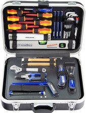 PROJAHN Werkzeugkoffer Elektro mit Werkzeug für Elektriker 128-tlg  8683