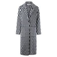 Mantel Strick gemustert