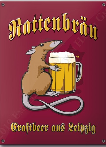 Email schild brauerei - schild,