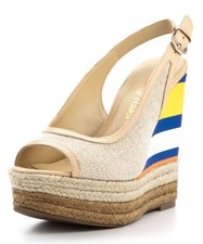 LUXURY REBEL Plateau Peep toe Rubin, UVP 140 €, NEU OVP, Gr. 39, Absatz 13,5 