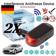 2x Frostschutz Auto Anti-Eis-Gerät elektro magnetisches Molekular Gerät Schnee~