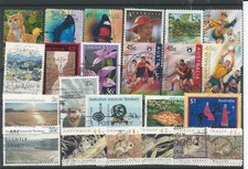 Australien-1, Lot mit 22 St.,dar.5xAAT, je versch.+ gestempelt, LüFü-Posten !