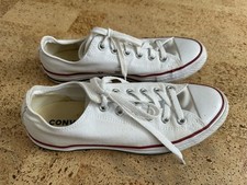 Converse All Star Chuck Sneaker Schuhe Gr.41 Weiß Flach