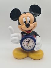 Disney Mickey Mouse sprechender Wecker IPC mit Standuhr 28cm Rarität Selten