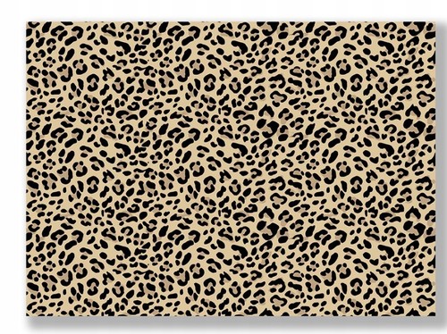 Essbarer tortenband leopard - tortenband,