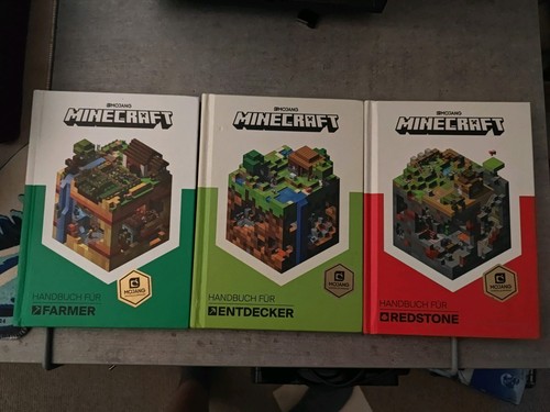 Minecraft bücher als - 3x,