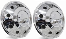 16" RADKAPPEN Edelstahl CHROM