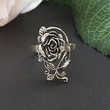 Rosen Ring Silberring Rose