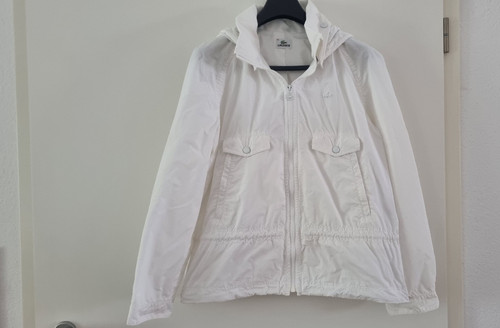 Lacoste jacke kapuze weiß - lacoste,