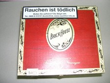 4 x Zigarrenkiste Brickhouse-leer (4 x Rot)