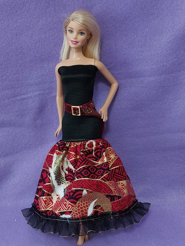 Barbie kleid gürtel puppen - barbie,