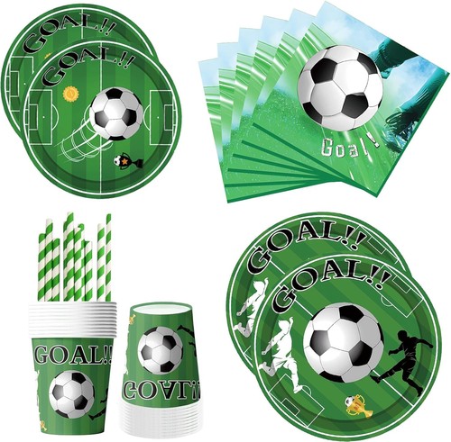 Pappteller einweg fußball - fußball, 60