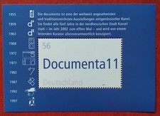 Briefmarke BRD Block 11. Documenta 11 Kassel  2003 Kunst Kuratorium postfrisch