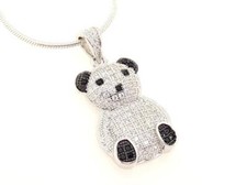 Teddybär Anhänger Silber 925