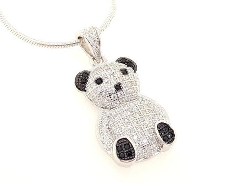 Teddybär anhänger silber 925 - silber,