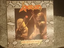 Venom The Singles 80-86 Vinyl LP england 1986 (Ex/Ex)