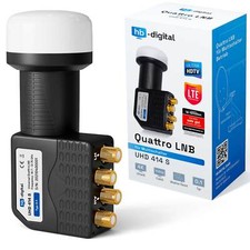 Digital Quattro LNB LNC LMB 0,1dB quatro FULL HD TV  SKY 3D 4K für Multischalter