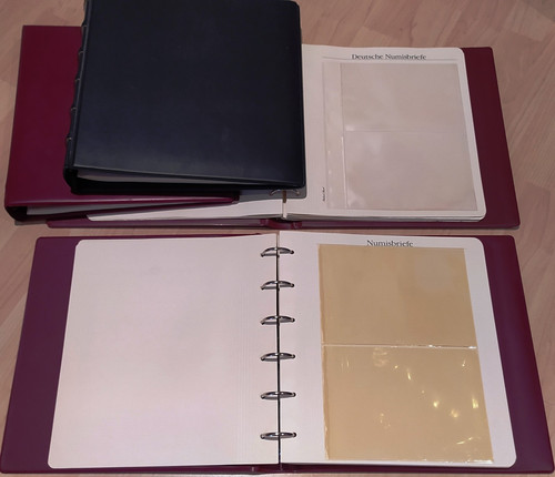 Album für numisbriefe - album,