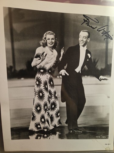 Fred astaire signed 8x10 - fred, 8x10”