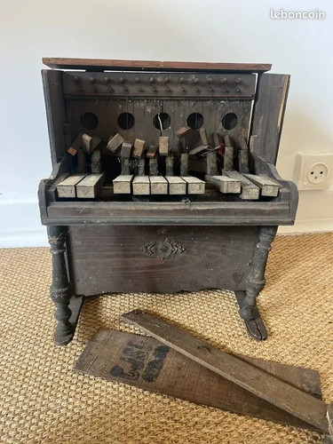 Altes kinderklavier von 1870 - altes,