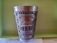 Münzbecher Stadtbecher Zinn