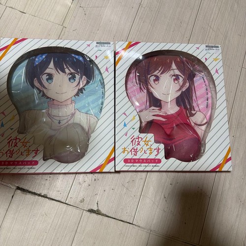 Rent girlfriend mousepad - 3d,