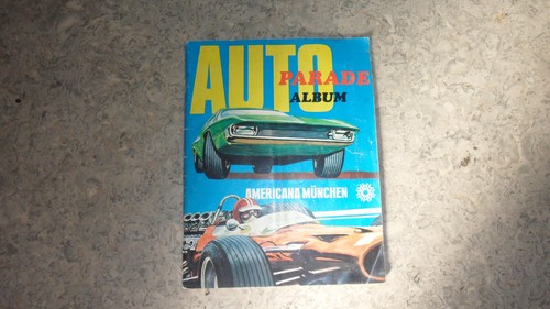Auto parade sammelbilder - auto, album