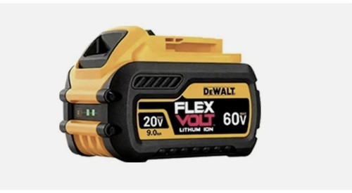 Dewalt 9ah flex - volt, li-ion