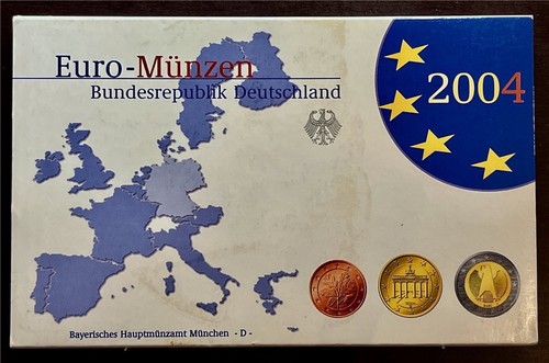 Münzset deutschland 2004 - deutschland, 2004,