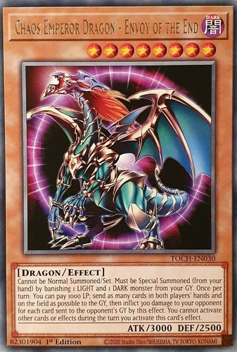 Yugioh chaos emperor - chaos, dragon