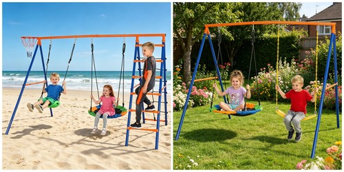 Outdoor kinderschaukel set - outdoor, kinderschaukel-set