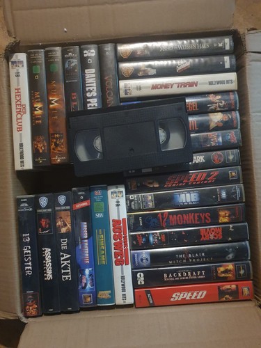 Vhs sammlung kassetten - vhs,