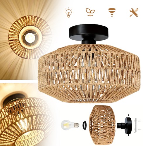 Semi flush mount deckenleuchte - semi-flush,