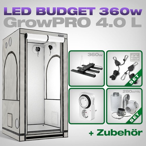 Led growbox komplettset - led,