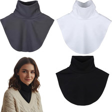 3 Stücke Krageneinsatz Damen