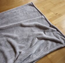 Home Creation Decke Kuscheldecke Grau Warm 150x200cm Wolldecke Weich