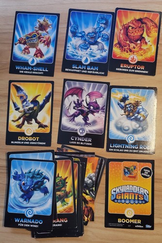 Skylanders giants sammelkarten - giants,